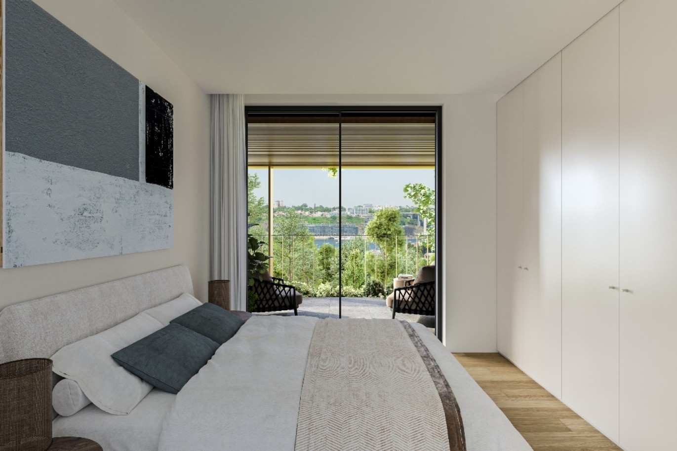 Marina Douro: apartamento T2 com varanda, à venda, na Foz de Gaia_318333