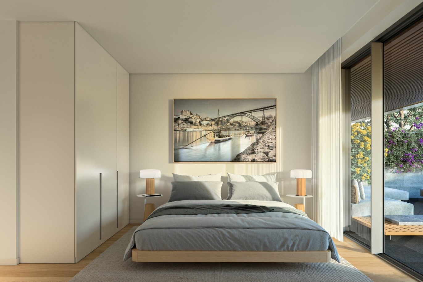 Marina Douro: apartamento T2 com varanda, à venda, na Foz de Gaia_318336