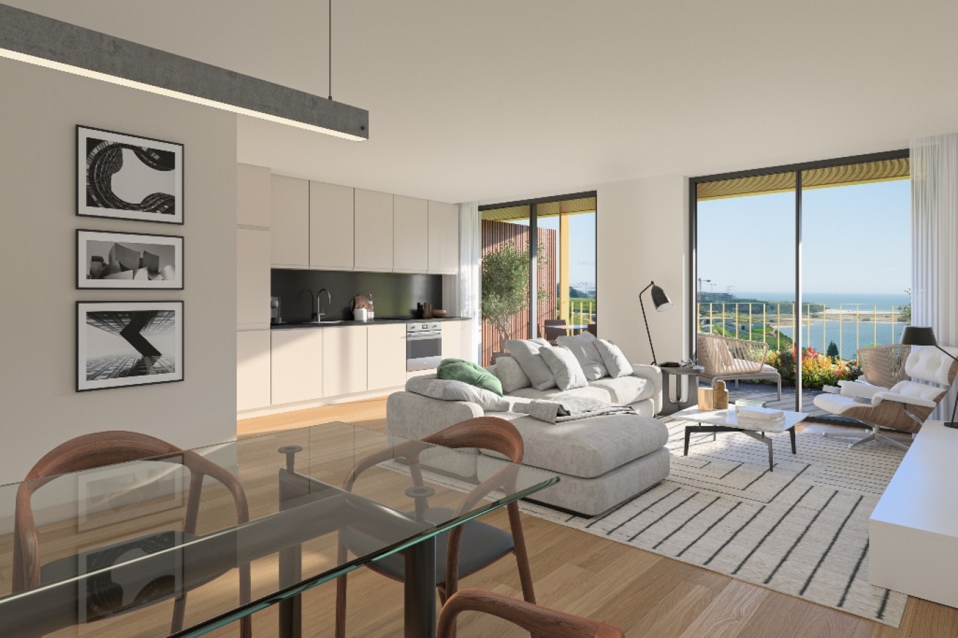 Marina Douro: apartamento T2 com varanda, à venda, na Foz de Gaia_318341
