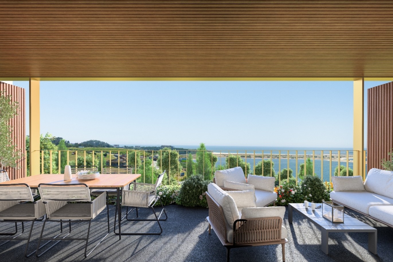 Marina Douro: apartamento T2 com varanda, à venda, na Foz de Gaia_318350