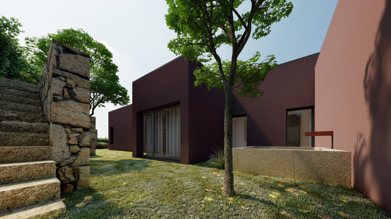 Plot of land with approved project, with garden and pool, Vila Nova de Gaia, Portugal_320614