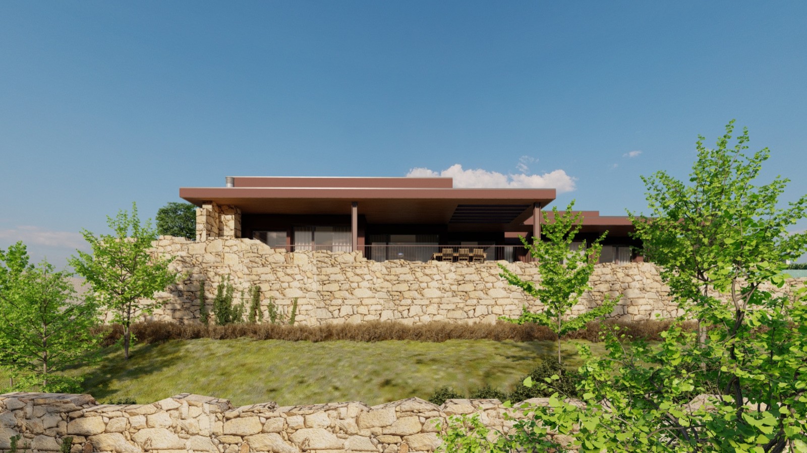 Plot of land with approved project, with garden and pool, Vila Nova de Gaia, Portugal_320620