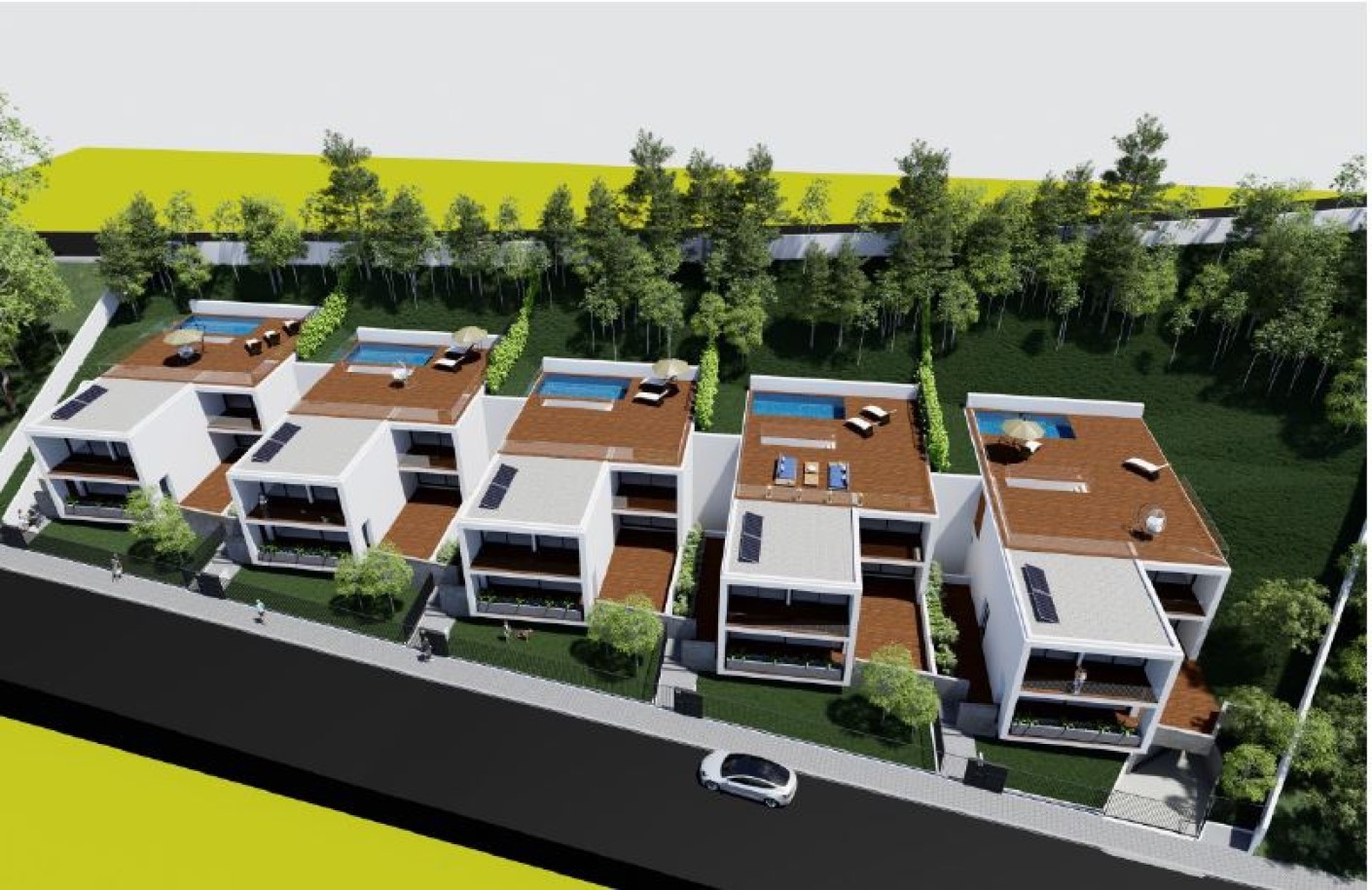 Land for sale with approved project for 5 villas in Perosinho, Portugal_321002