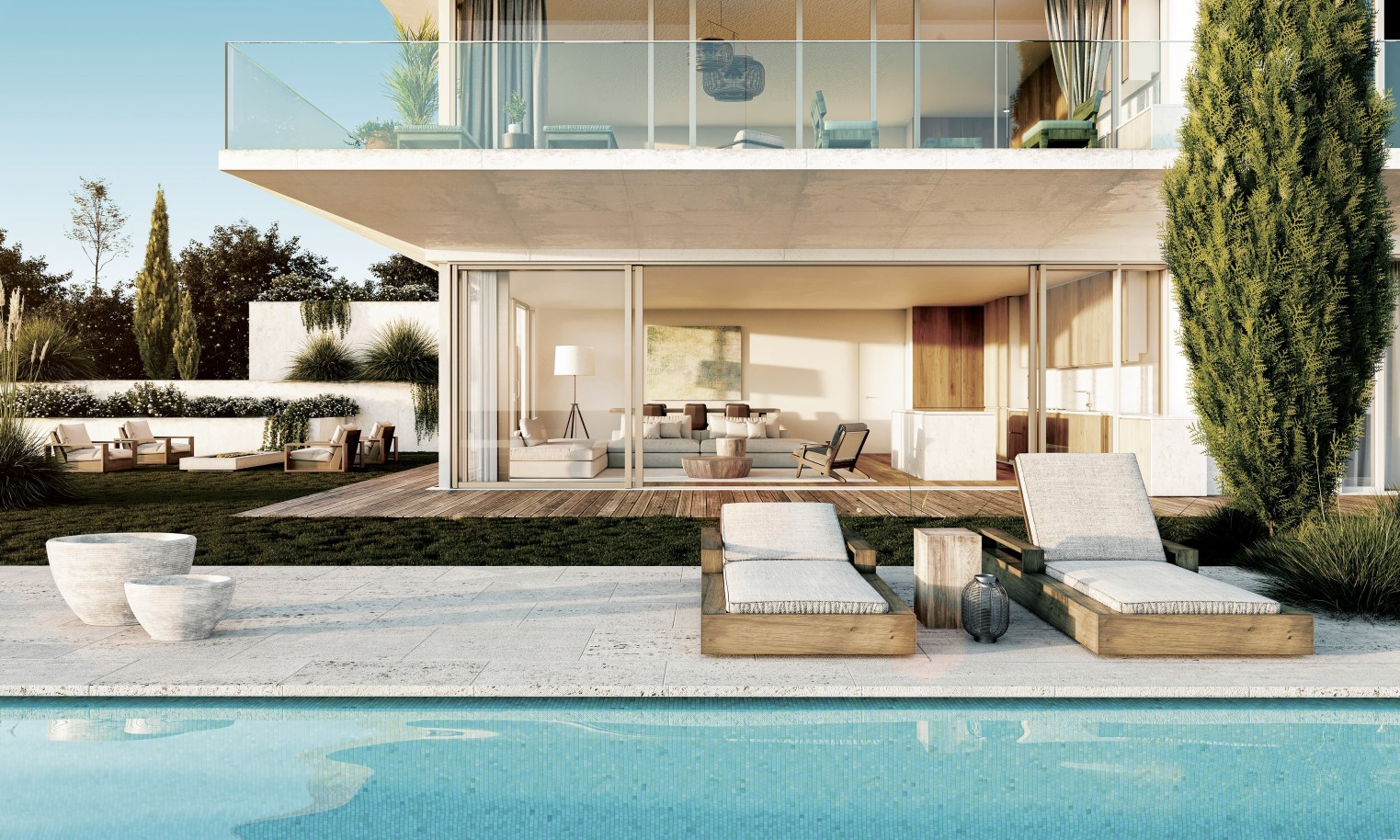 2-Schlafzimmer-Wohnung, private Anlage, Carvoeiro, Algarve_322496