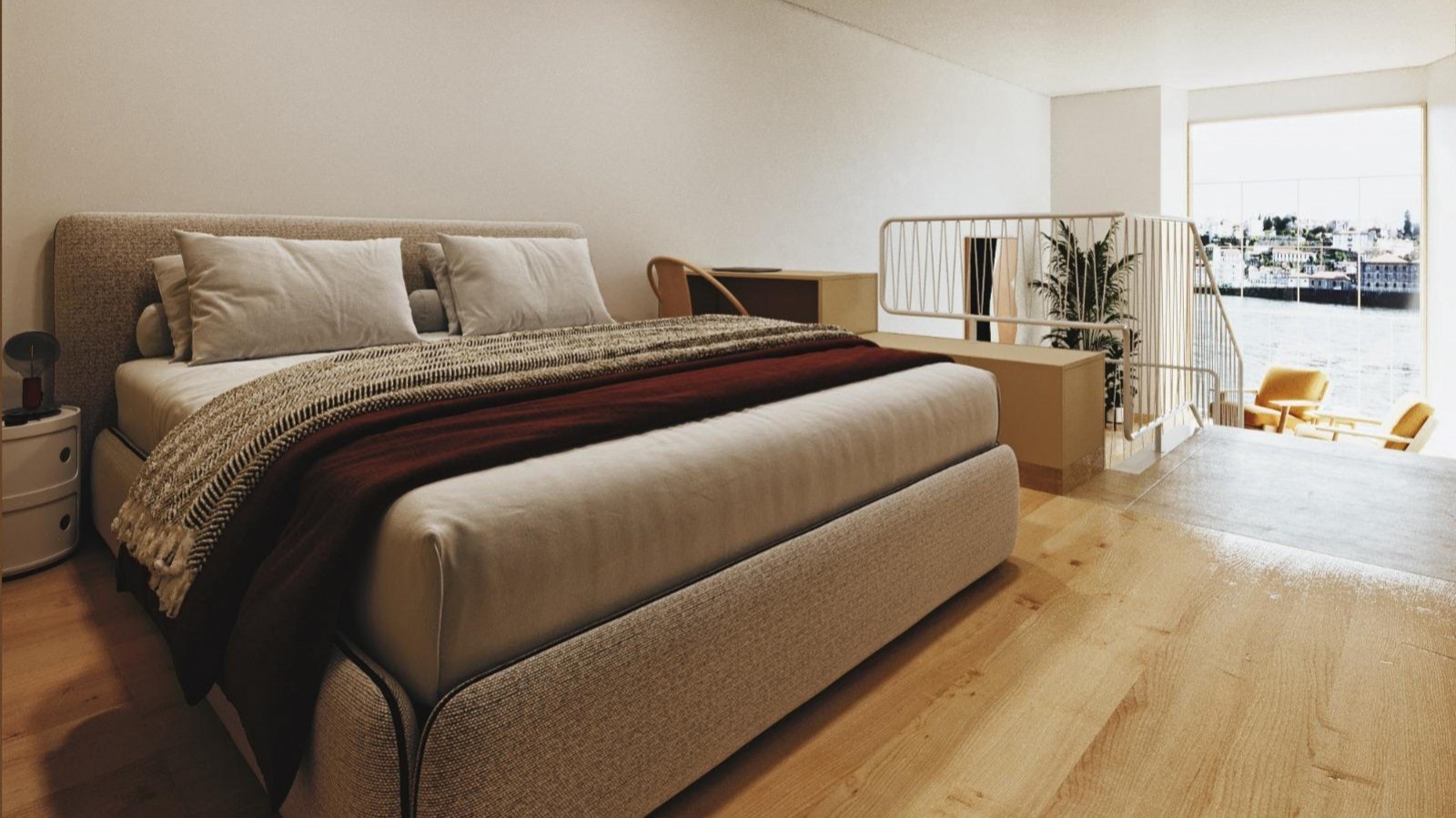Ein Schlafzimmer Wohnung mit Flussblick zu verkaufen in Gaia, Portugal_325539