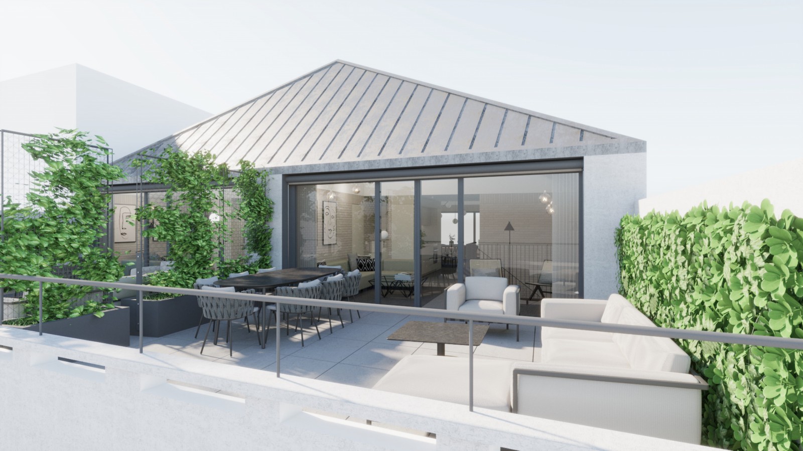 Piso triplex de 4+1 dormitorios con terraza en venta Oporto, Portugal_325975