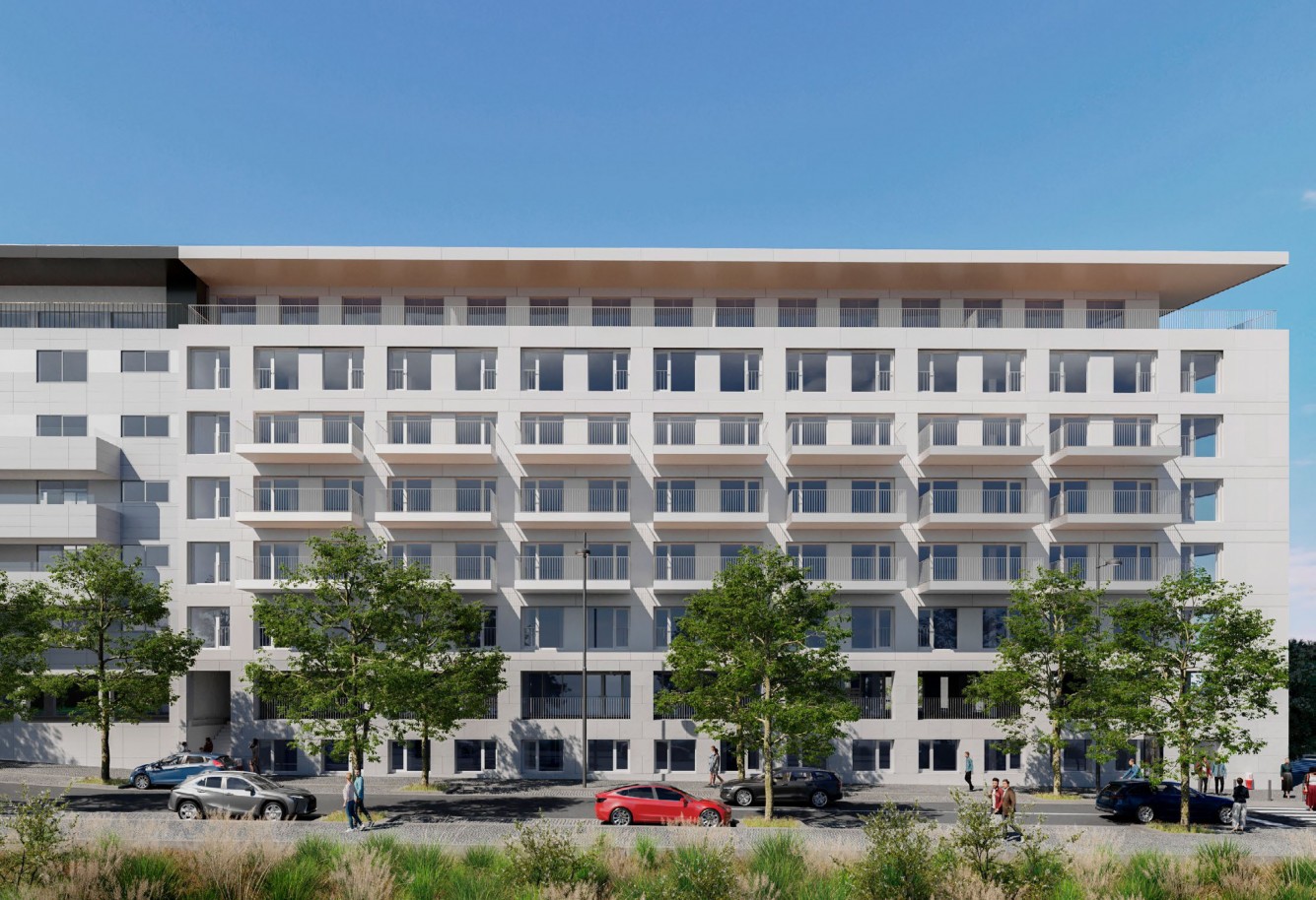Neue 3-Zimmer-Wohnung mit Balkon zu verkaufen in Porto, Portugal_326507