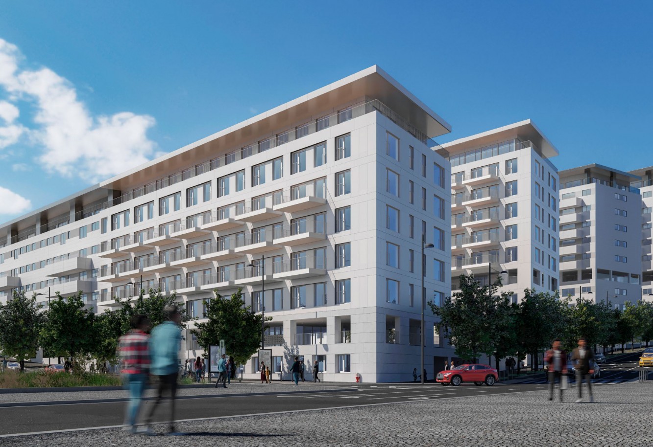 Neue 3-Zimmer-Wohnung mit Balkon zu verkaufen in Porto, Portugal_326547