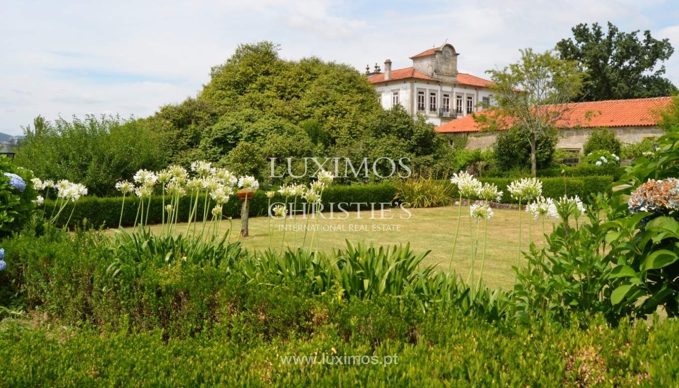 Country house with garden, lake and swimming pool, Penafiel, Portugal_33230