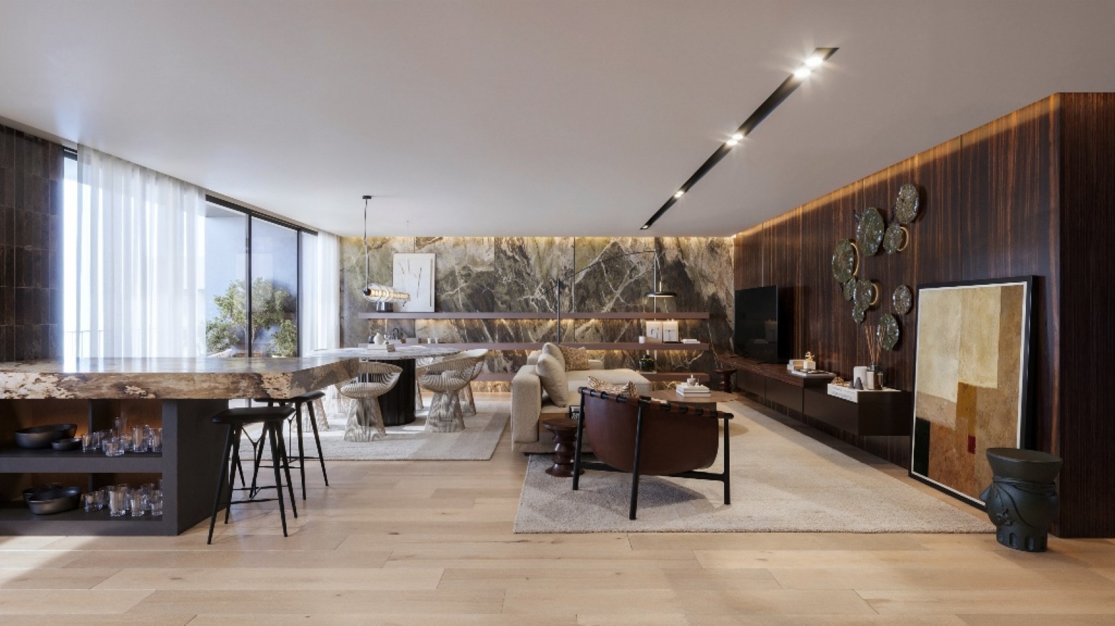 Apartamento T3 de luxo com varandas à venda no centro do Porto_333479