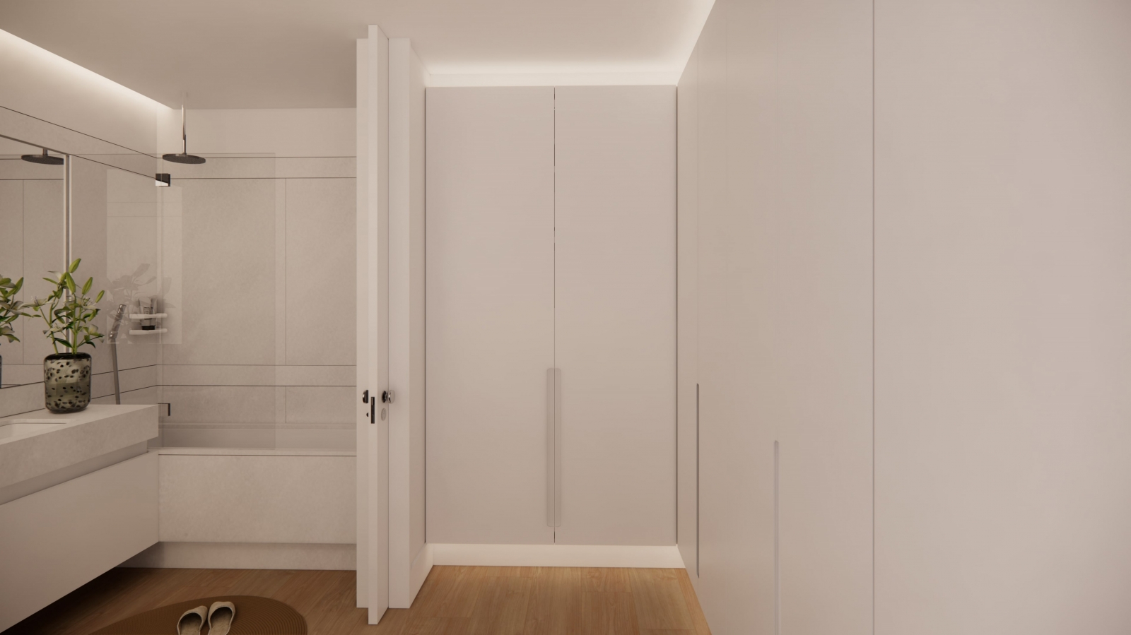 Apartamento T2 novo com varanda, jardim e piscina à venda em Rio Tinto_335190