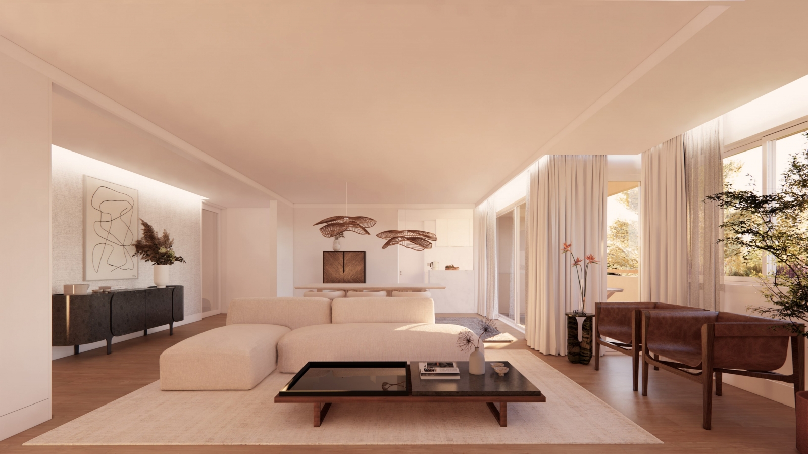 Apartamento T2 novo com varanda, jardim e piscina à venda em Rio Tinto_335195