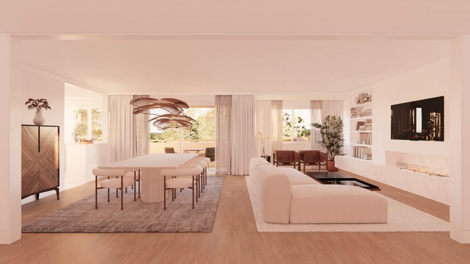 Apartamento T2 novo com varanda, jardim e piscina à venda em Rio Tinto_335197