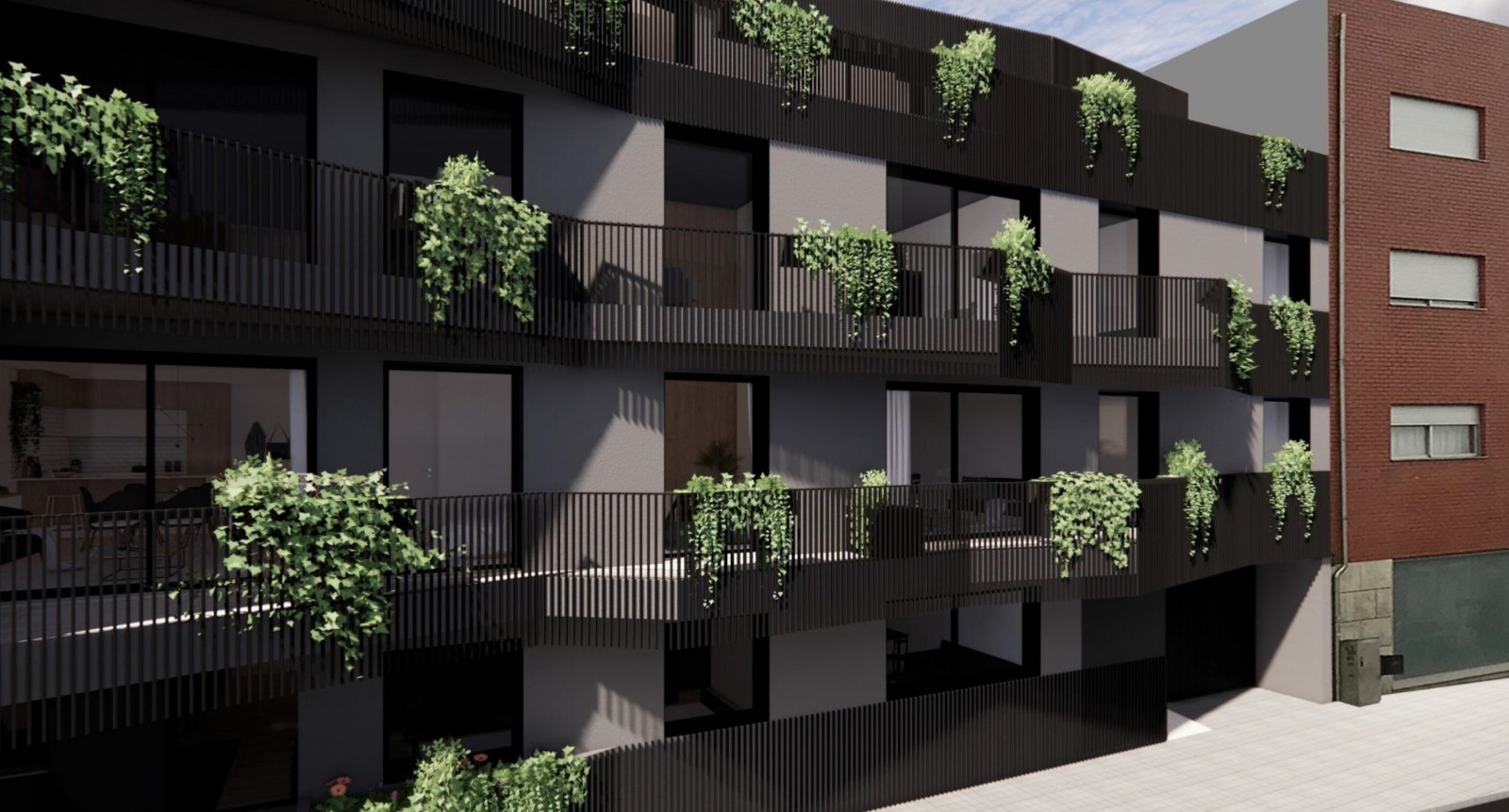 Piso de 1 dormitorio con terraza en venta en Leça da Palmeira, Portugal_335330