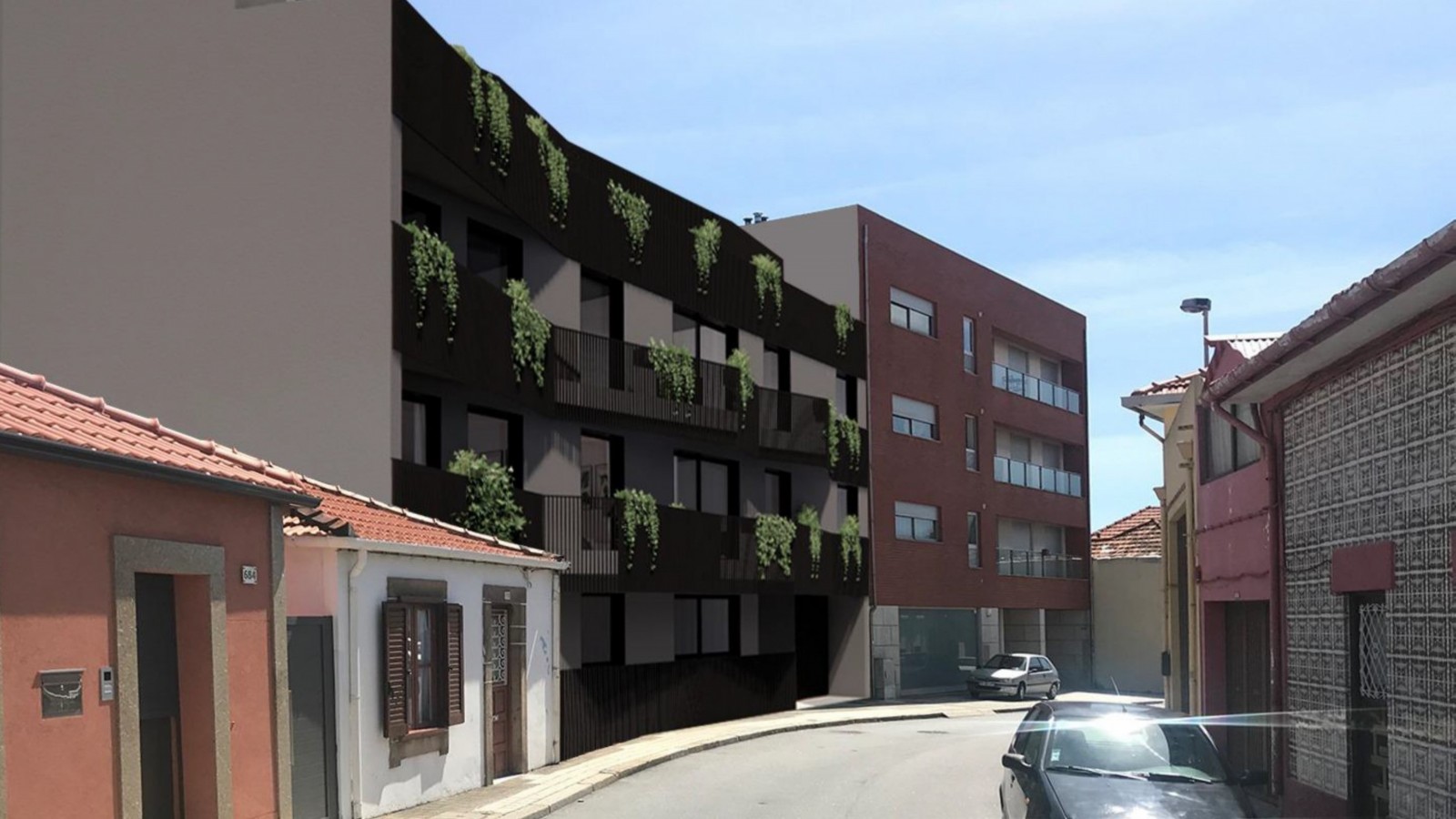 Piso de 1 dormitorio con terraza en venta en Leça da Palmeira, Portugal_335331