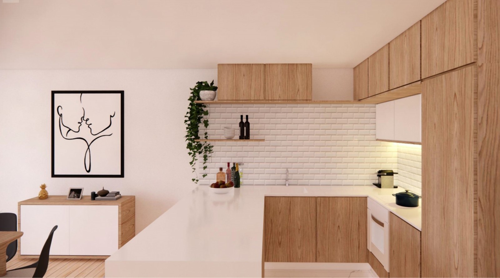 Piso de 1 dormitorio con terraza en venta en Leça da Palmeira, Portugal_335339