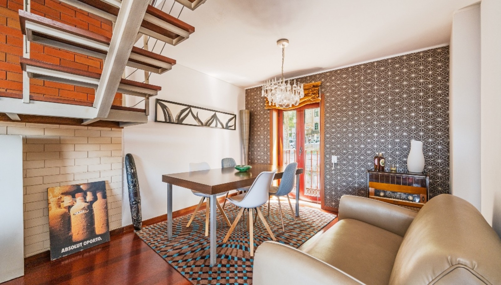 Apartamento Duplex com 3 quartos e vistas de rio no Porto em Portugal_336366