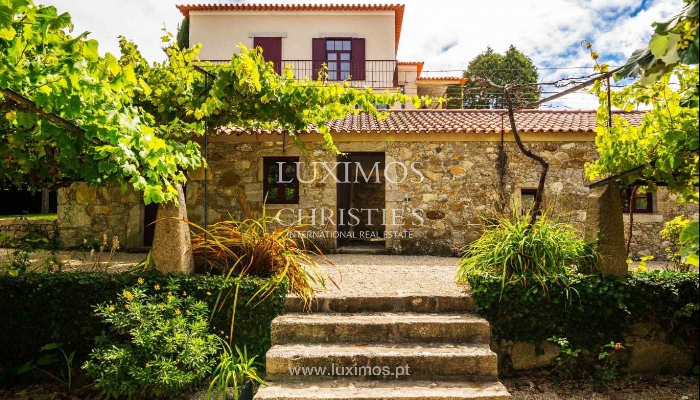 Country house with ocean views and pool, Areosa, North of Portugal a