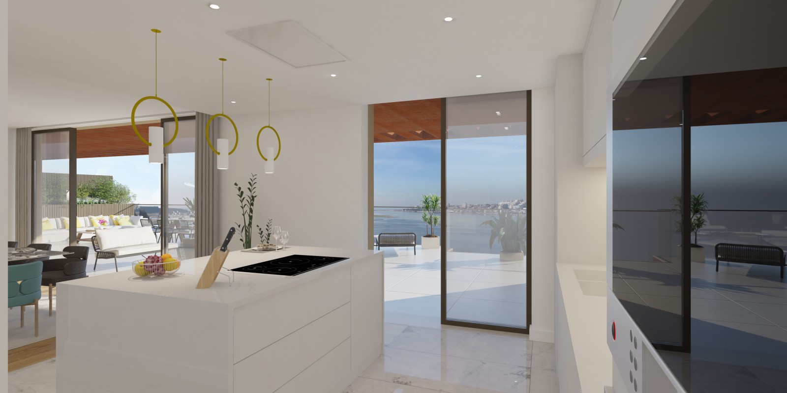 Apartamento para venda com varandas, em condomínio exclusivo, V.N. Gaia_336953