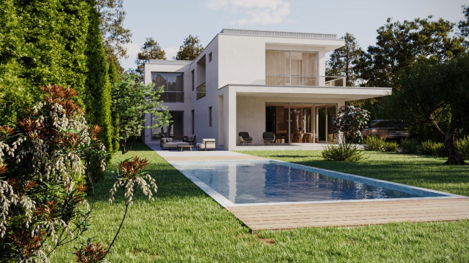 Moradia V5 nova para venda em zona tranquila de Águeda_338097