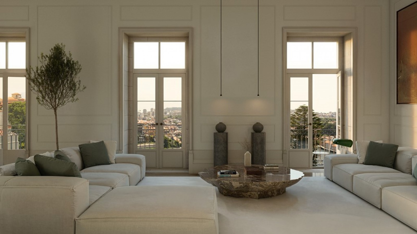 New 3 bedroom duplex penthouse with balconies for sale Porto, Portugal_339151