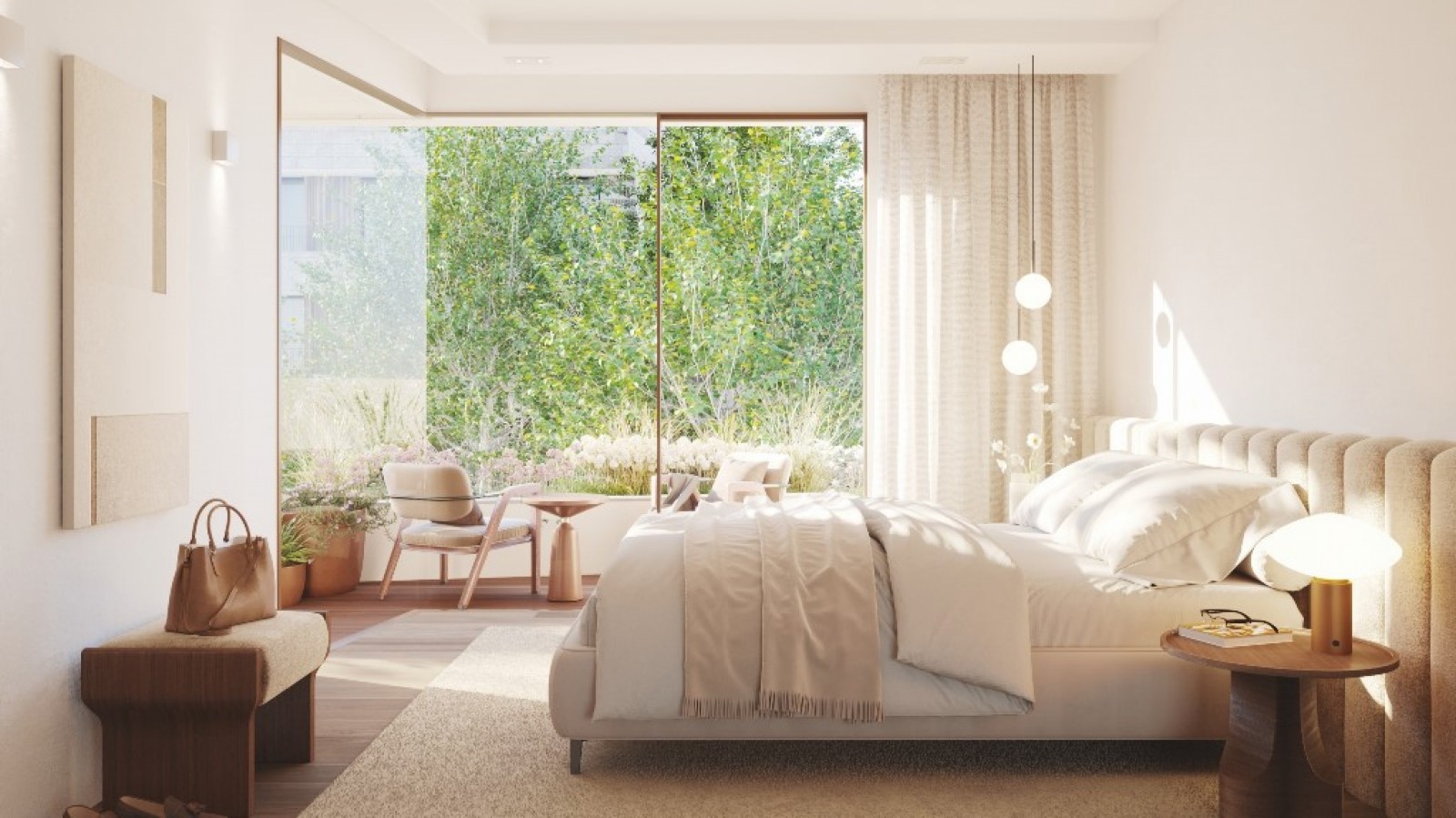 Lujoso piso de 4 dormitorios con vistas mar en venta Oporto, Portugal_340314