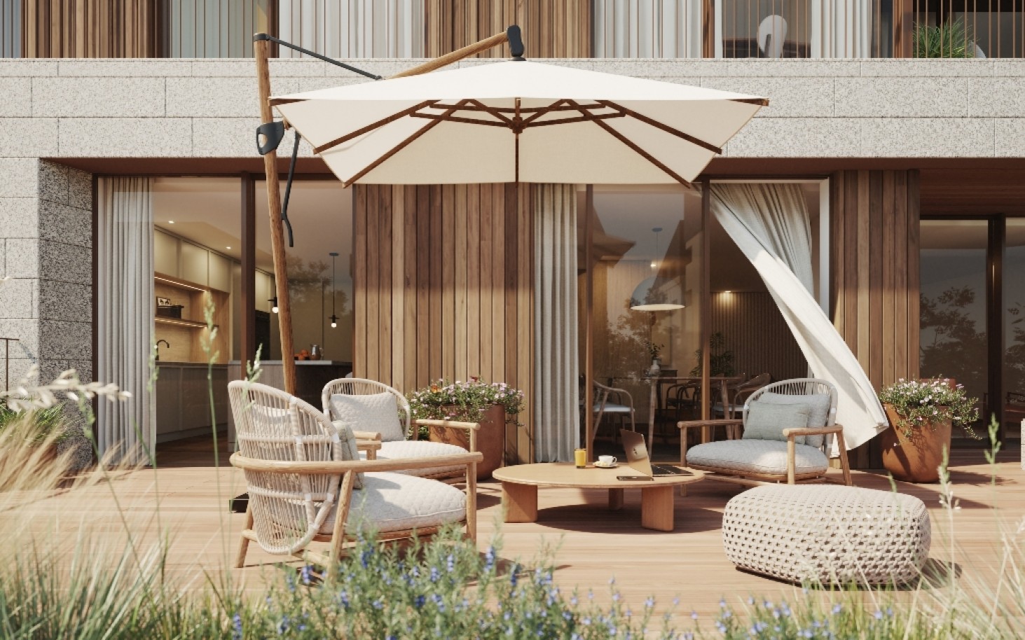 Vier-Zimmer-Wohnung mit und Meerblick zu verkaufen in Porto, Portugal_340348