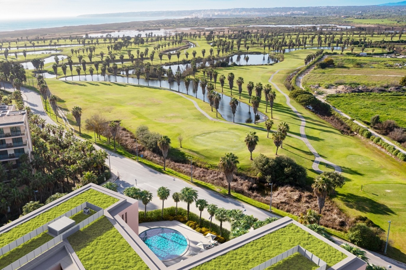 Apartamento T1+1 à venda em branded residence nos Salgados, Algarve_340626