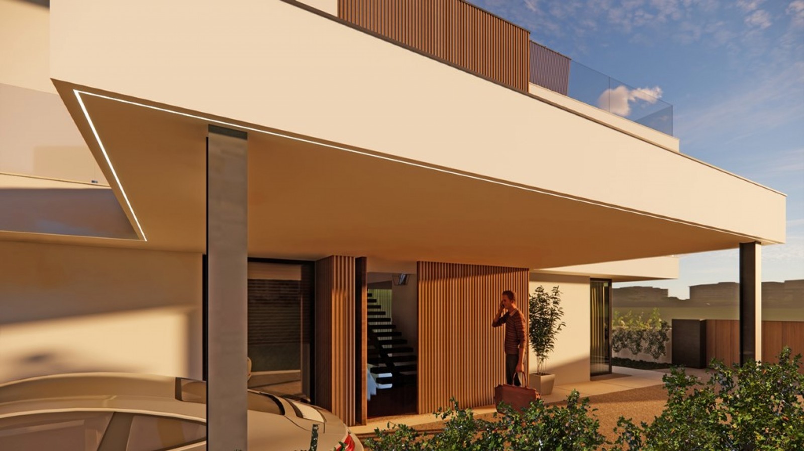 Moradia com vista mar, rooftop panorâmico e piscina à venda, Valadares_341868
