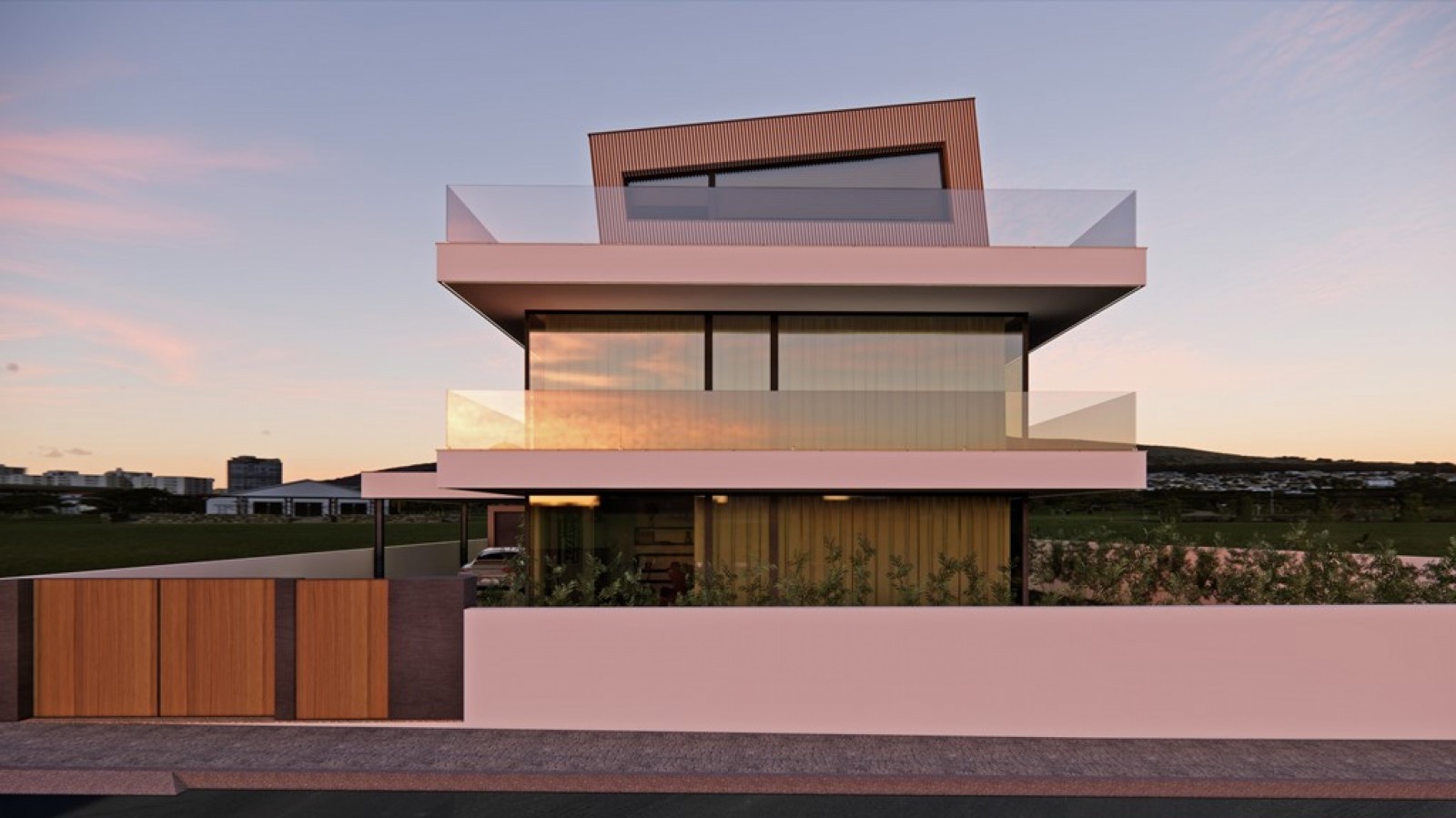 Moradia com vista mar, rooftop panorâmico e piscina à venda, Valadares_341874