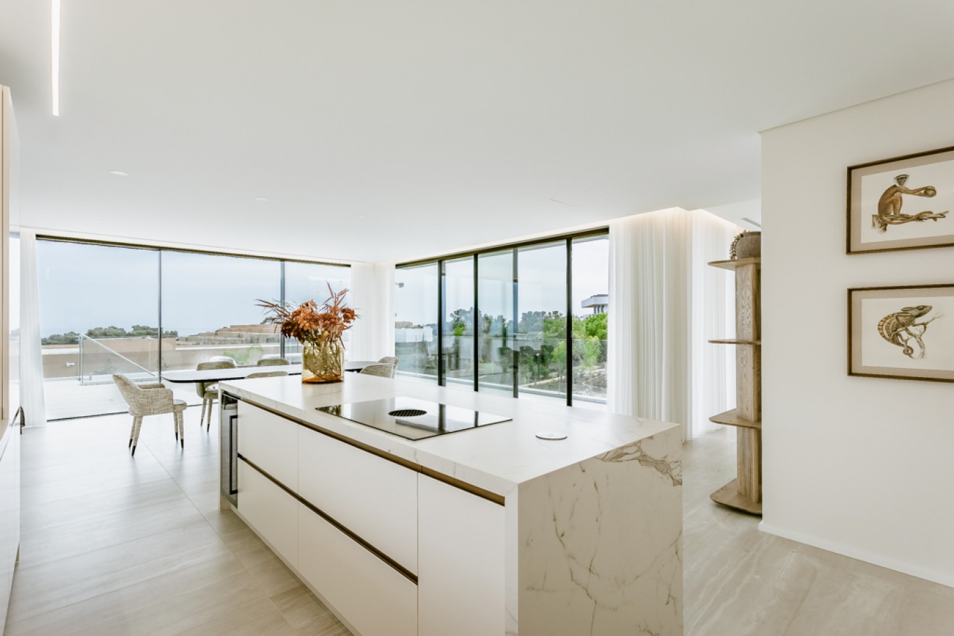 Moderna villa de 4 dormitorios con vistas al mar, situada en el Golf Resort Palmares, Algarve_341944