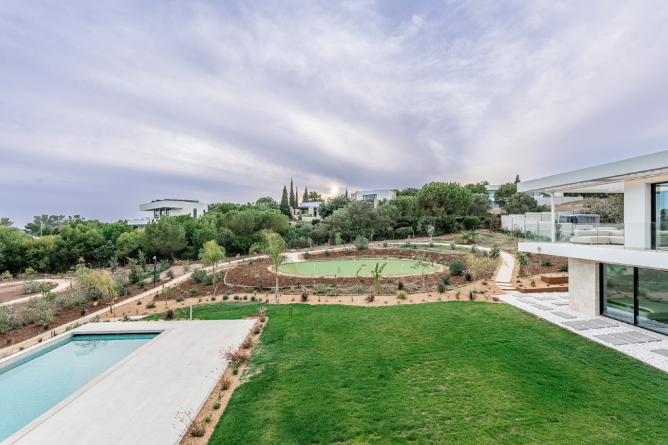 Moderna villa de 4 dormitorios con vistas al mar, situada en el Golf Resort Palmares, Algarve_341950