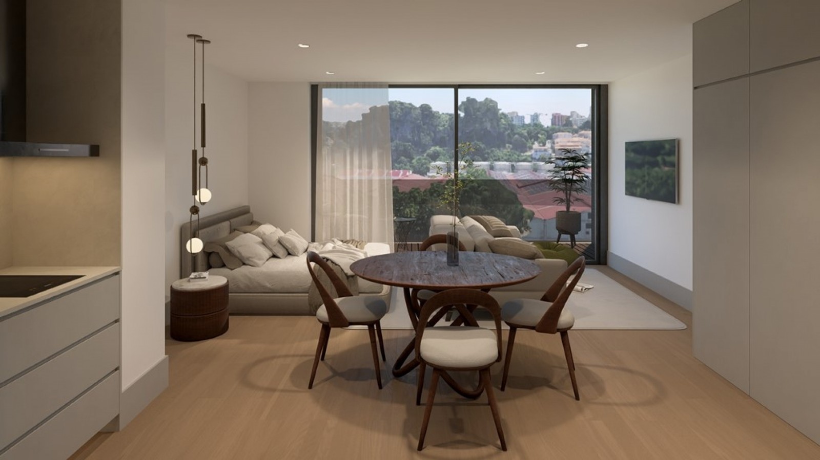 Estudio en venta en condominio con piscina en Gaia, Portugal_343247