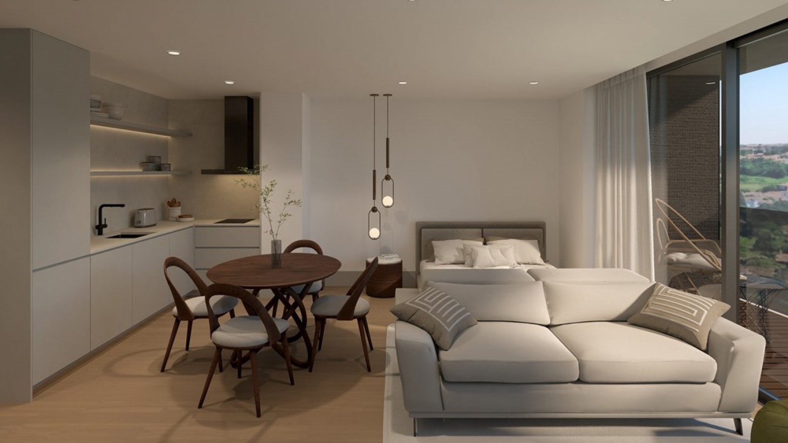 Apartamento T0 à venda em condomínio com piscina em Gaia_344544