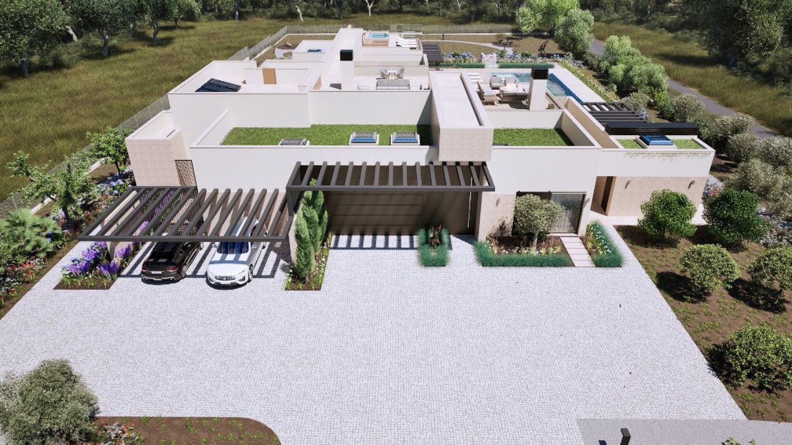 Schlüsselfertige moderne Villa zu verkaufen Silves, Algarve, Portugal_349052