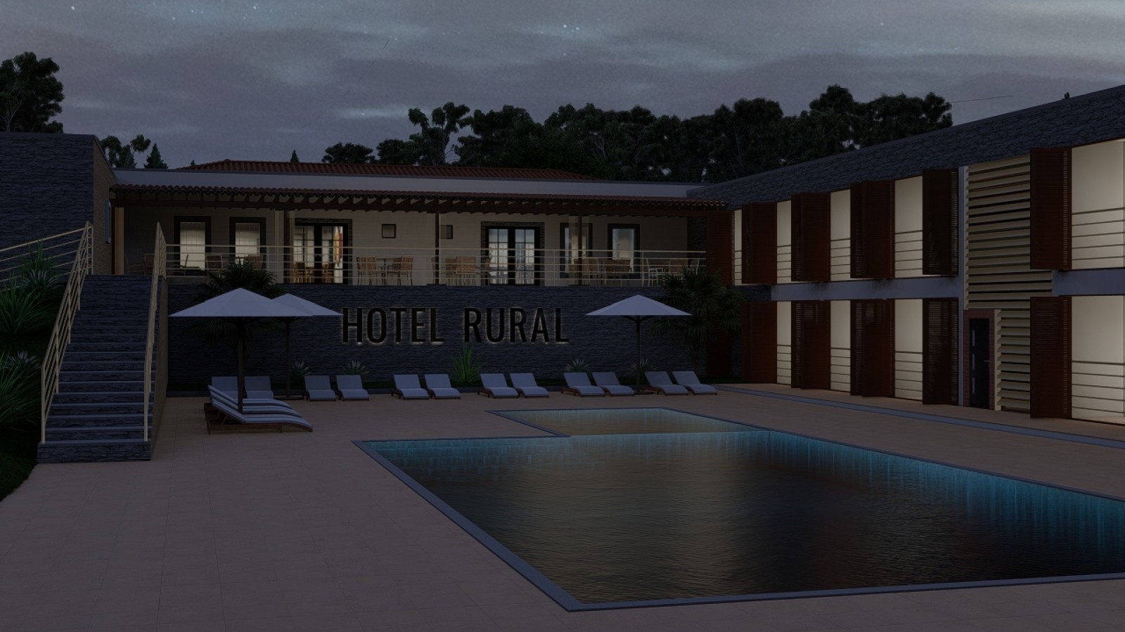 Projeto Chave na mão, Hotel Rural, à venda na Guia, Algarve_349967