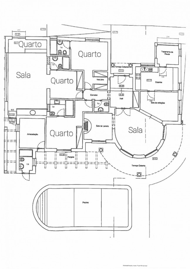 Villa mit Pool und Meerblick, Carvoeiro, Algarve_349999