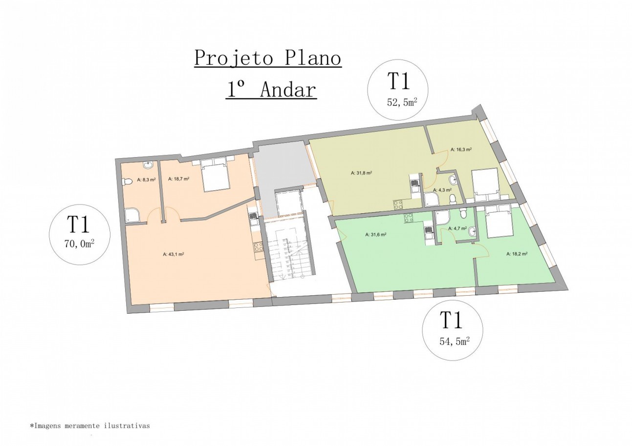 Palacete para reconstrução no centro de Portimão, Algarve_350001