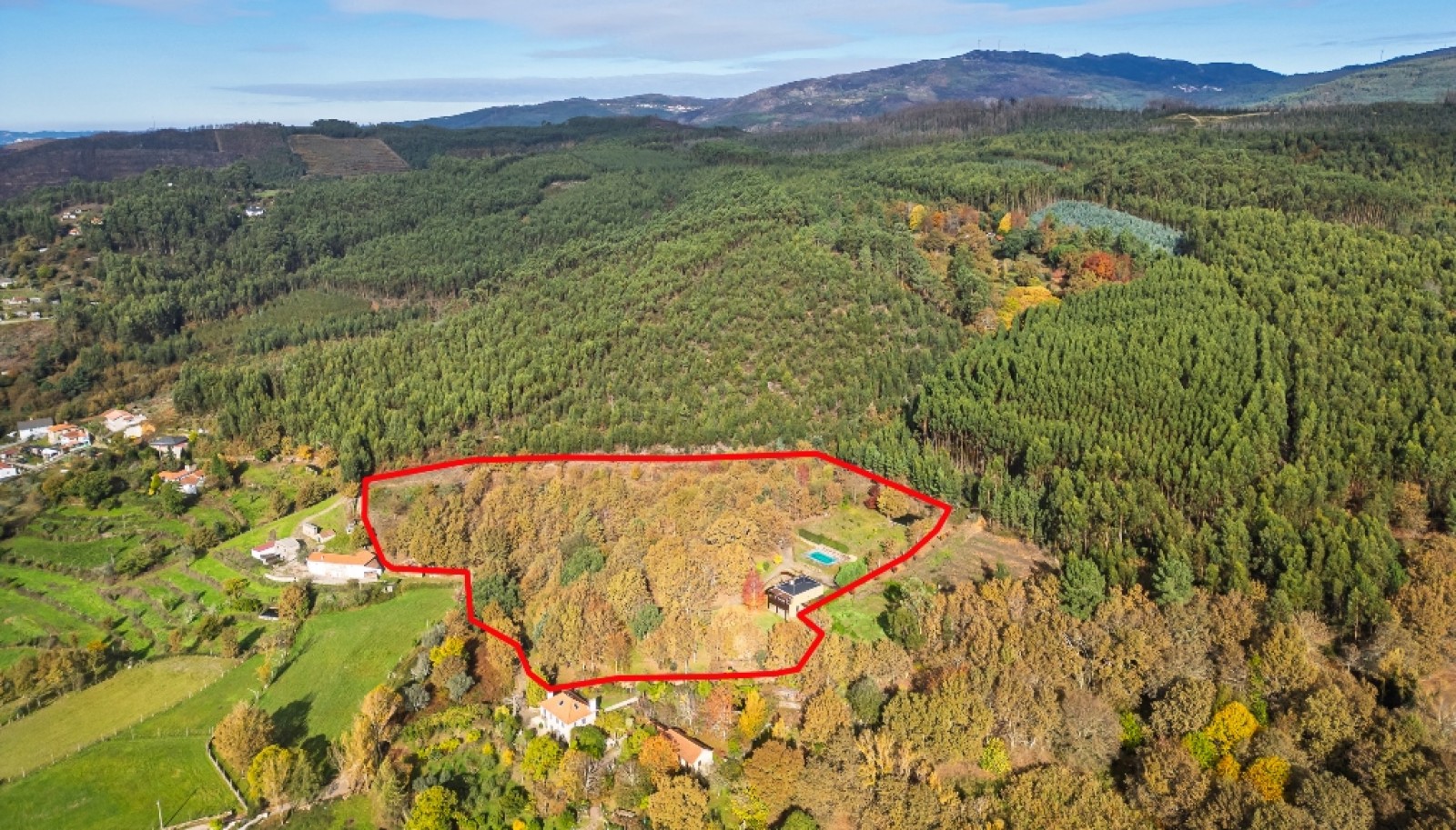 Quinta da Longra com três quartos para venda em Arouca, Portugal_350018