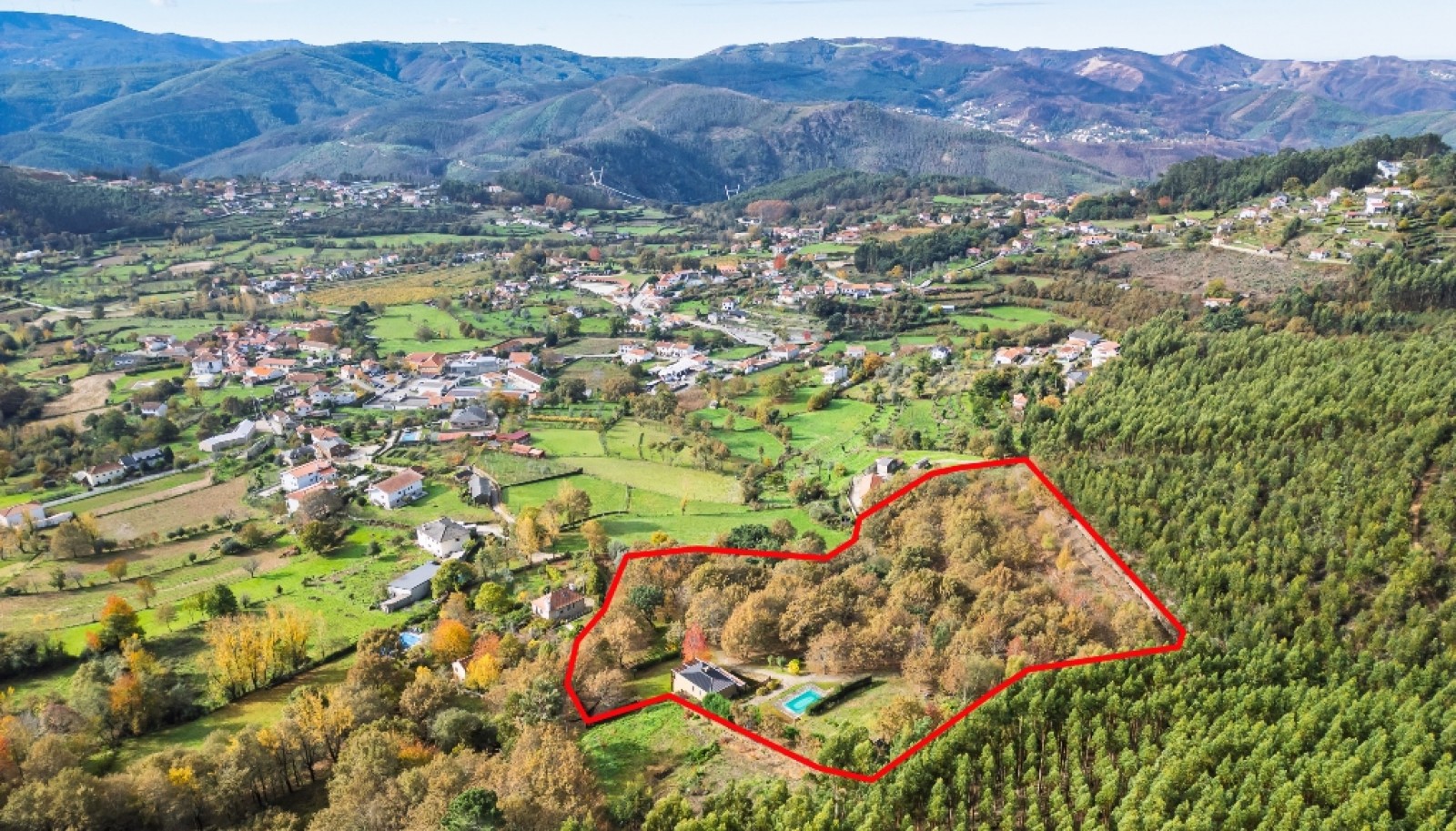 Quinta da Longra com três quartos para venda em Arouca, Portugal_350019