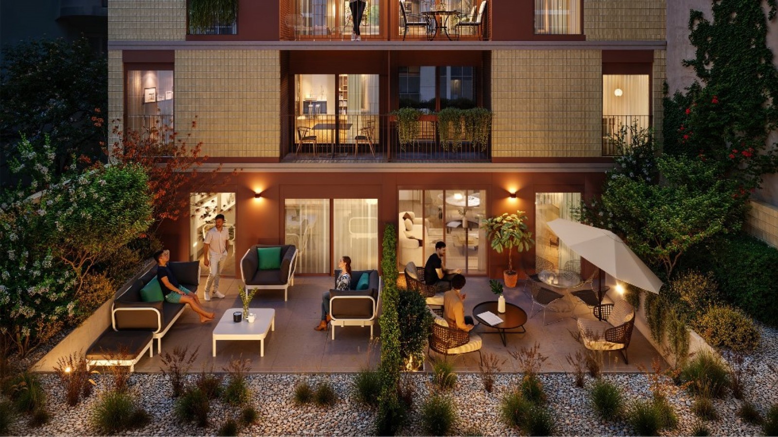 Ein-Zimmer-Wohnung mit Terrasse zu verkaufen in Matosinhos, Portugal_350996