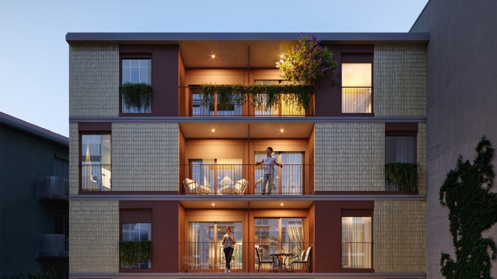 Ein-Zimmer-Wohnung mit Balkon zu verkaufen in Matosinhos, Portugal_351035