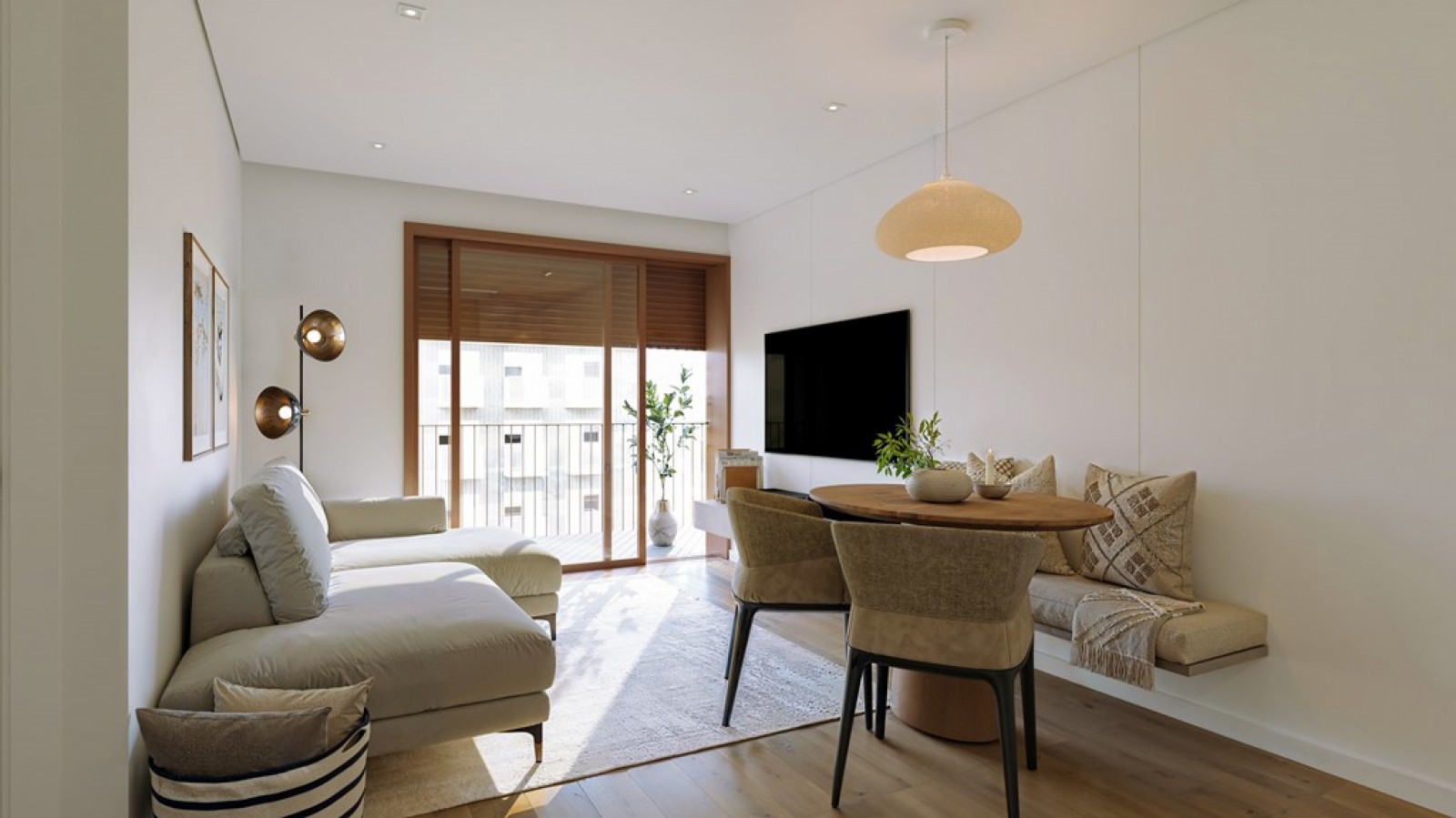 Apartamento T1+1 com varanda à venda perto da praia em Matosinhos_351109