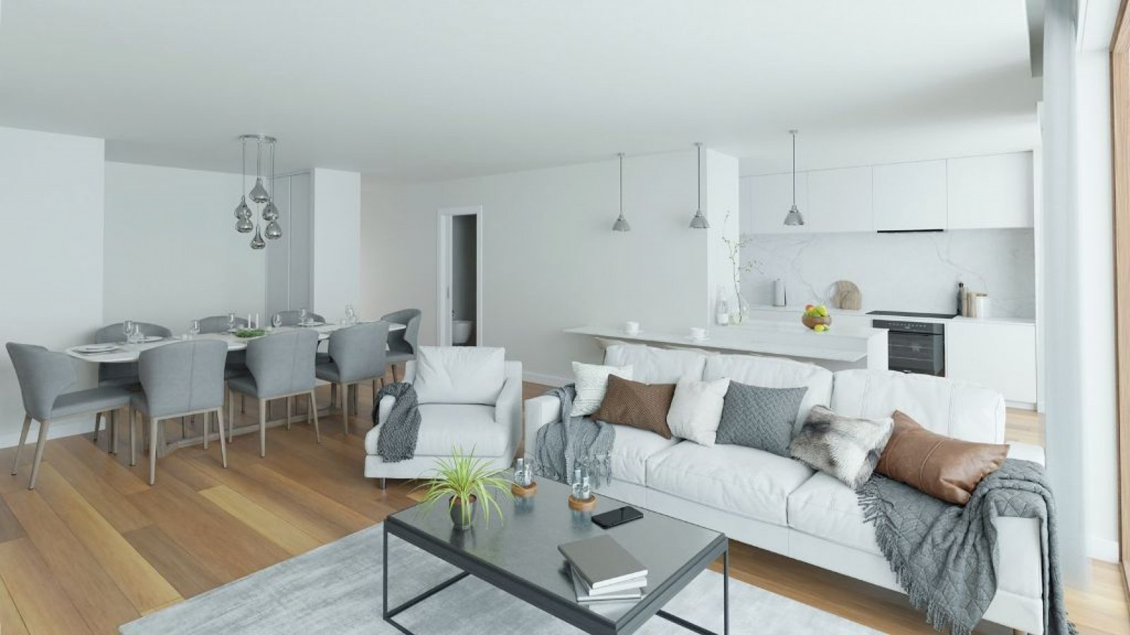 Apartamento T2 com varanda e garagem à venda em Silves, Algarve_351718