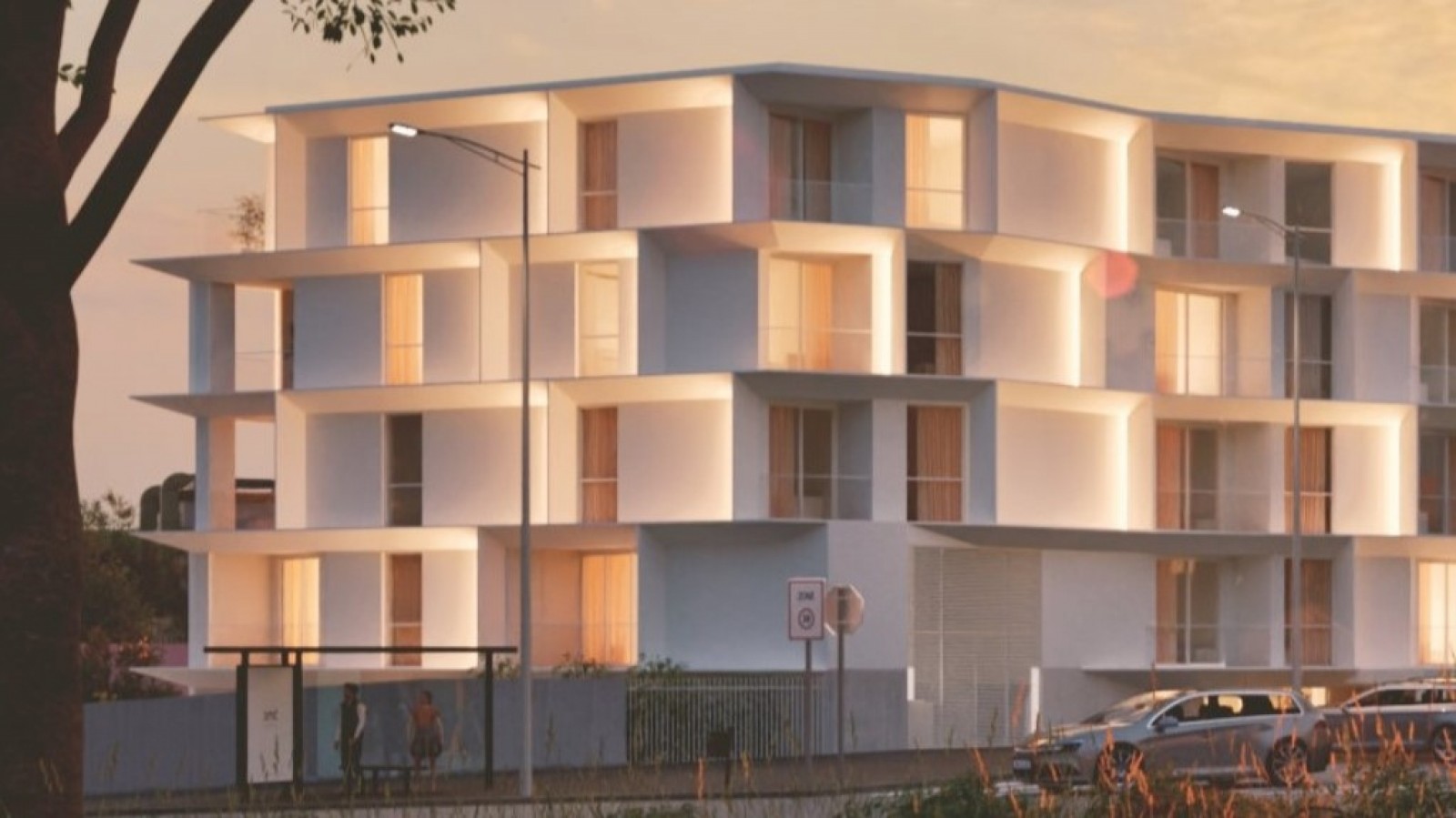Apartamento T1 novo com varanda para venda no Matosinhos Sea Living_352537