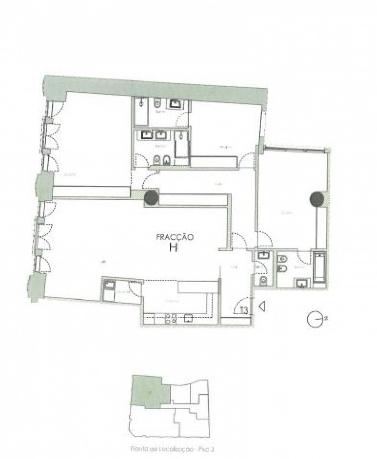 Appartement de trois chambres à vendre à Aliados 107 à Porto, Portugal_352879