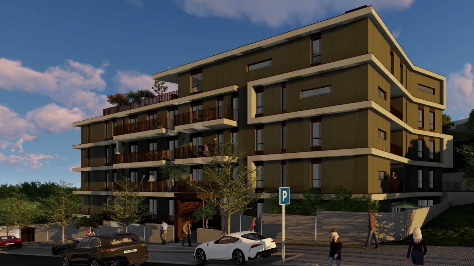 Antas Prime: Appartement de 3 chambres avec balcons à Porto, Portugal_353327