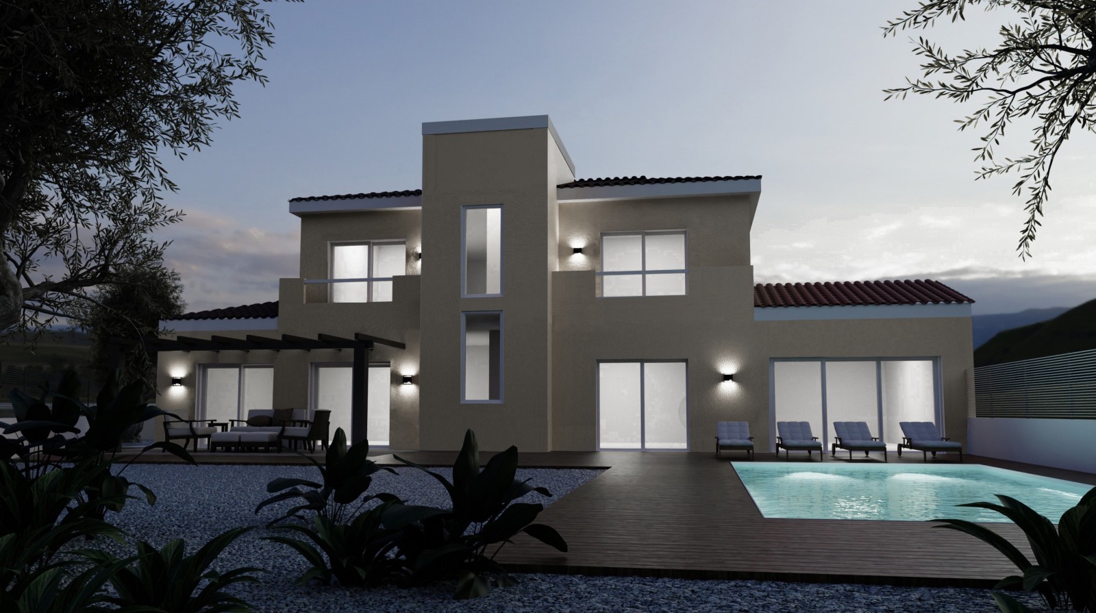 Nova moradia V3+1, com piscina, para venda em São Brás de Alportel, Algarve_353347