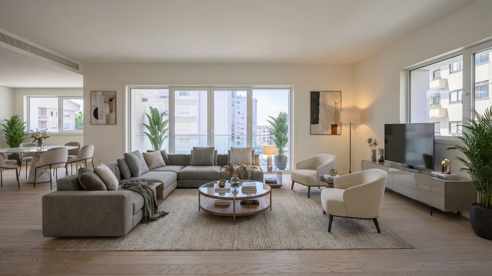 Lujoso piso de 3 dormitorios con balcón, en venta, en Oporto, Portugal_353596