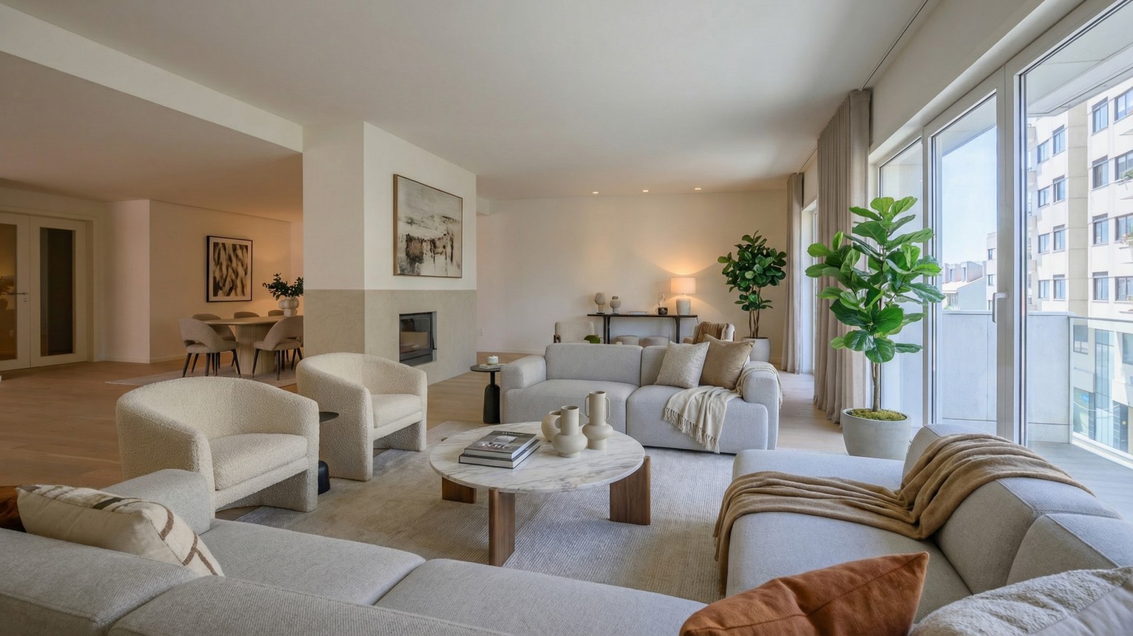 Appartement de luxe de 4 chambres avec balcon, à vendre, à Porto, Portugal_353604